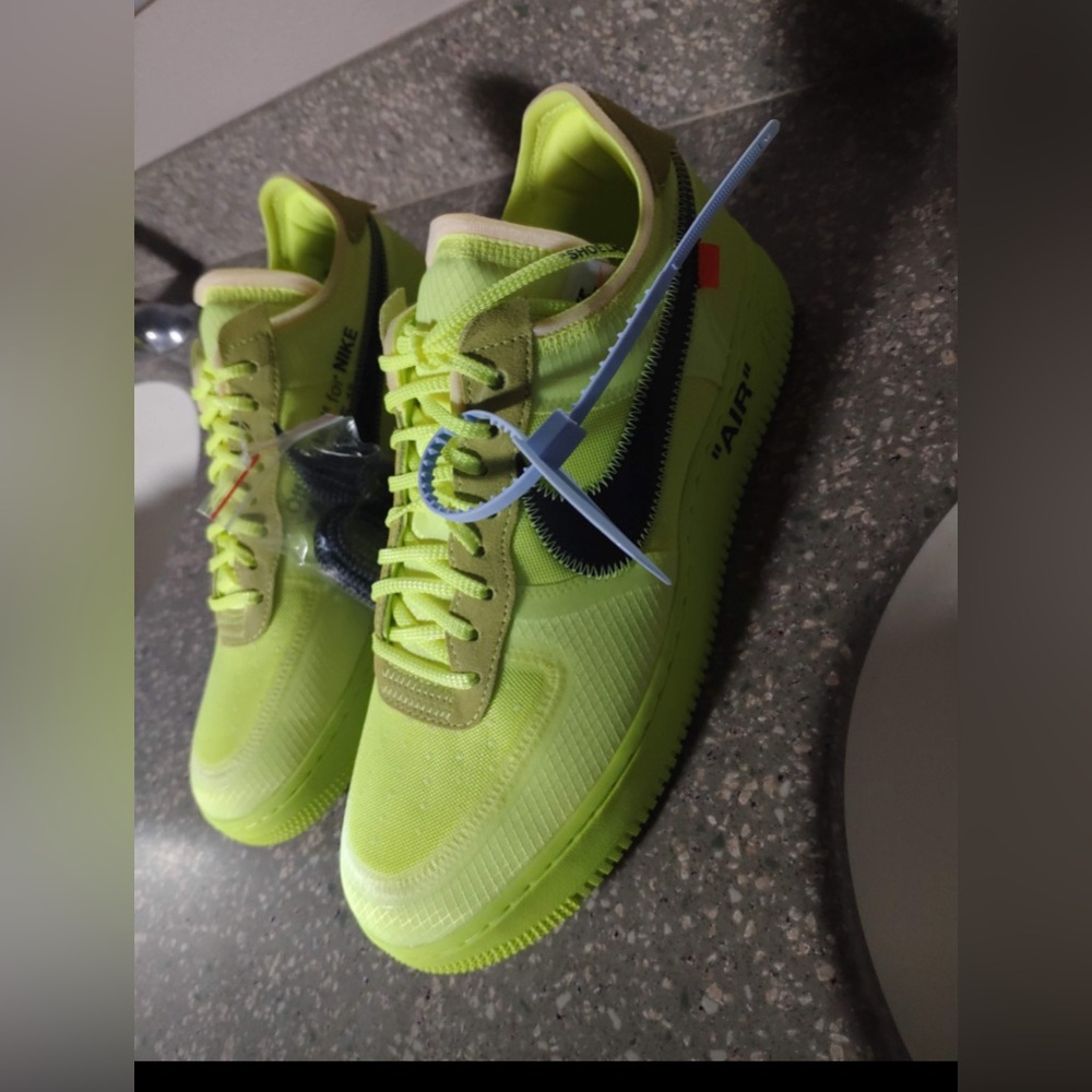 Nike Air OffWhite Neon Green